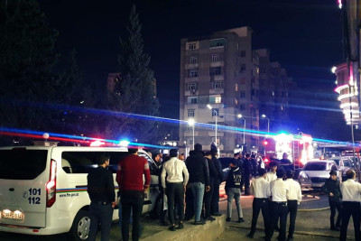 Bakıda baş vermiş 3 yanğının qarşısı FHN tərəfindən alınıb