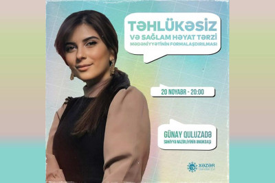 Bakıda “Sağlam həyat tərzi” mövzusunda təlim keçiriləcək