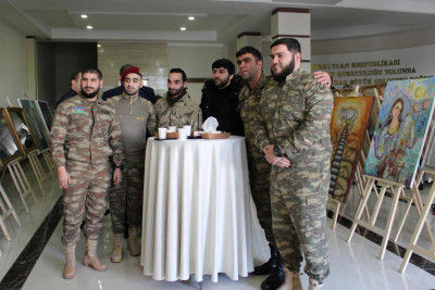 Bakıda Vətən müharibəsinə həsr olunmuş sərginin açılışı olub