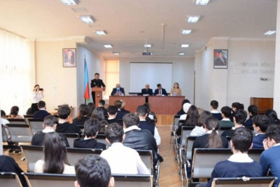 Xətai rayonunun ümumtəhsil məktəblərində narkomaniyaya aid tədbir keçirilib