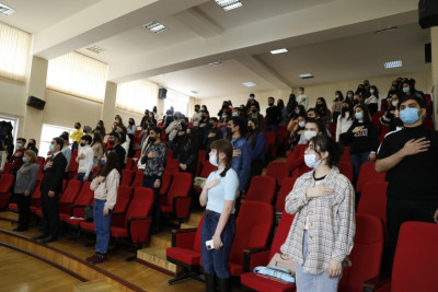 Bakı Dövlət Universitetində Ulu Öndər Heydər Əliyevin xatirəsi anılıb