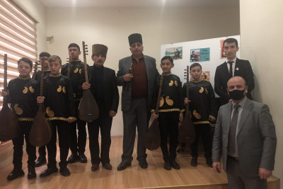 13 nömrəli uşaq musiqi məktəbində Aşıq Ələsgərin 200 illik yubileyi qeyd edilib