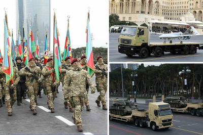 Zəfər paradından bir il ötür