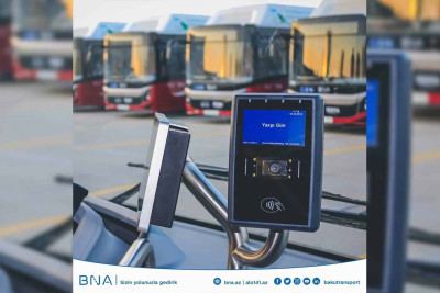 Bakıda 1600 avtobusa yaxın “Bakıkart” sisteminə keçirilib