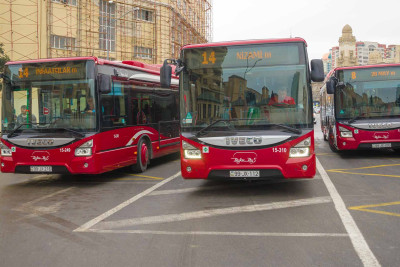 Bakıda 2022-ci ilin sonuna kimi elektrik avtobuslarının sayı artırılacaq