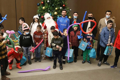 Daun sindromlu uşaqlar üçün Yeni il şənliyi keçirilib