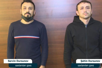 Xətai rayonunda silsilə oğurluq edən qardaşlar saxlanılıb