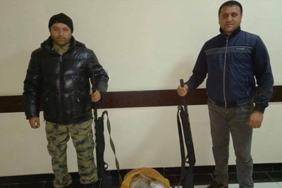 Bakı sakinləri Cəlilabad rayonunda qanunsuz ov ediblər