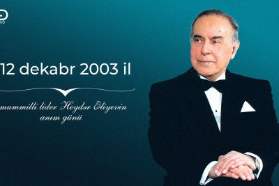 Bu gün ümummilli lider Heydər Əliyevin anım günüdür