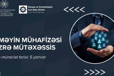 Bakıda “Əməyin mühafizəsi üzrə mütəxəssis” adlı ödənişsiz təlim təşkil olunacaq