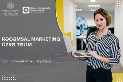 Sənaye və İnnovasiyalar üzrə Peşə Təhsil Mərkəzində pulsuz təlimlərə start verilir