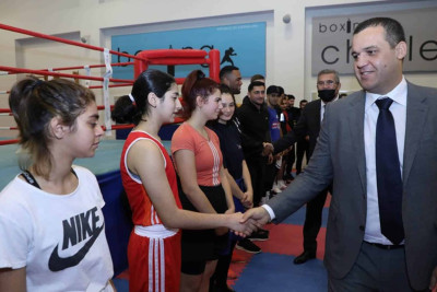IBF prezidenti Azərbaycan Boks Federasiyasının Boks Mərkəzində olub
