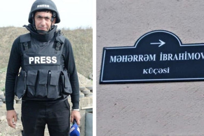 Binəqədi rayonunda bir küçə şəhid jurnalist Məhərrəm İbrahimovun adını daşıyacaq