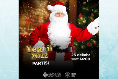 Sabunçu Gənclər Evi ödənişsiz Yeni il şənliyi təşkil edir