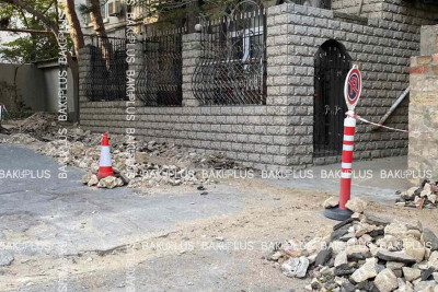 Bayıl qəsəbəsinin sakinləri 3 aydır yolların yenidən asfaltlanacağını gözləyirlər