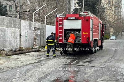 Paytaxtda bayram sabahı yanğınla başlayıb