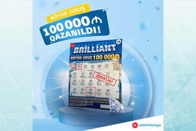 Bakı sakini lotereyada 100 min manat udub