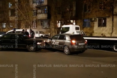 Paytaxtın Yasamal rayonunda yol qəzası baş verib
