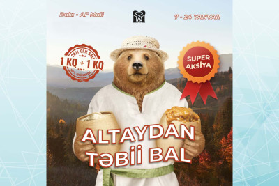 Bakıda Rusiya bal satış-sərgisi açılıb