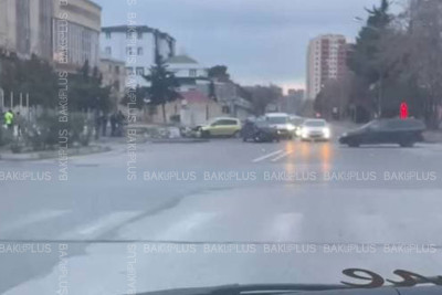 Nizami rayonunda “Lada” ilə “Nissan” toqquşublar
