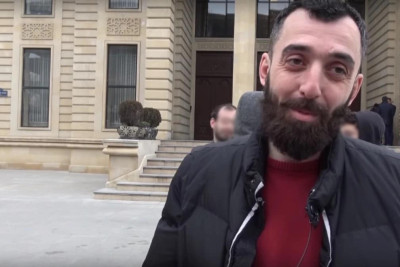 Bakıda Türkiyə bayrağına hörmətsizlik edənin şəxsiyyəti məlum olub