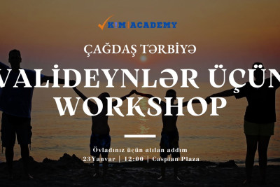 Bakıda valideynlər üçün workshop təşkil olunacaq