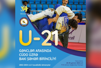 Bu gün cüdo üzrə Bakı şəhər birinciliyinə start verilib