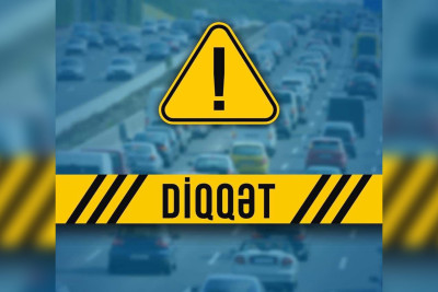 BNA məlumat verib: Nərimanovda yolun hərəkətinə məhdudiyyət qoyulacaq