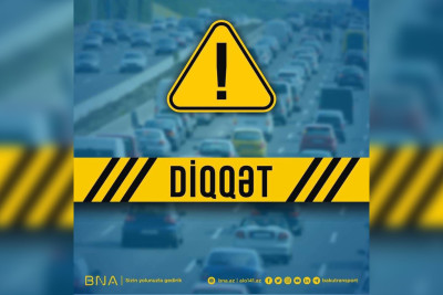 Bakının magistral yollarında sürət həddi endirildi