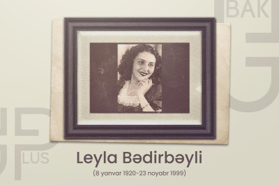 Sovet vaxtı Stalin mükafatına layiq görülən üçüncü qadın: aktrisa Leyla Bədirbəyli