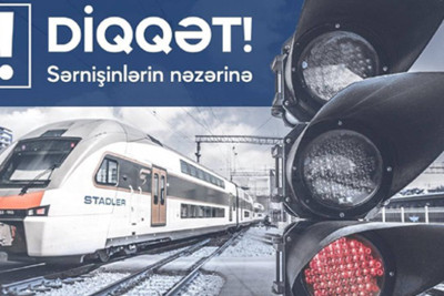 Bakıda qarlı hava ilə əlaqədar bəzi yollarda sürət həddi endirilib