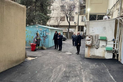 Nəsimi rayonunda daha iki küçədə abadlıq işləri aparılıb