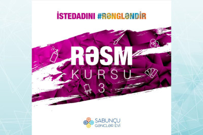 Sabunçu Gənclər Evində rəsm kursları təşkil olunacaq