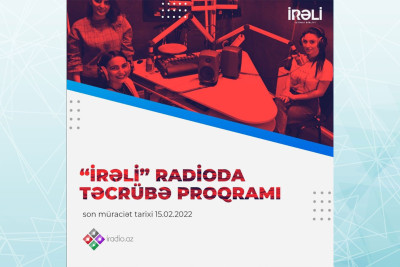 Bakıda radio aparıcısı olmaq istəyənlər üçün ödənişsiz təcrübə proqramı keçiriləcək