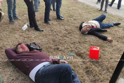 Bakı-Sumqayıt yolunda qəza baş verib: xəsarət alan var