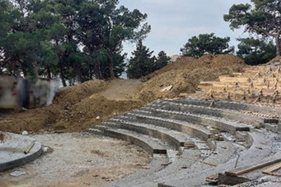 Xətai rayonunda yeni amfiteatrın tikintisinə başlanılıb