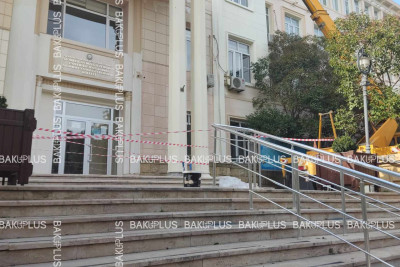 Bakıda Pedaqoji kollecdə abadlıq işləri aparılır