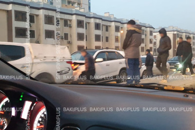 Bakıda pik saatlarında zəncirvari qəza baş verib