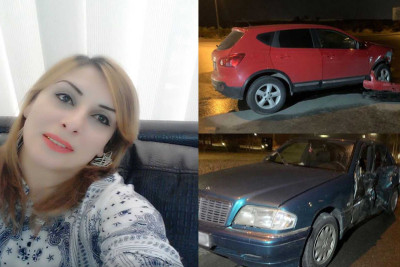 Səbail rayonunda müğənni qadın qəza törədib