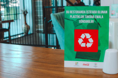 Bakıda plastik tullantıların təkrar emalı üçün pilot layihə yaradılıb