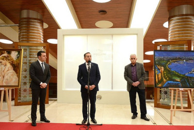 Heydər Əliyev Sarayında “Axın” sərgisinin açılış mərasimi olub