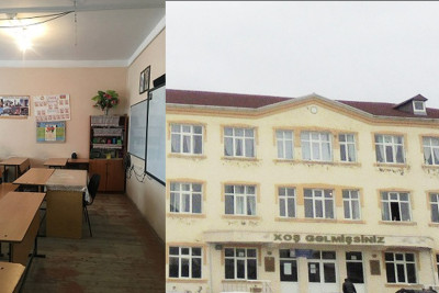 Xəzər rayonunda daha bir məktəb tədris formatını dəyişib