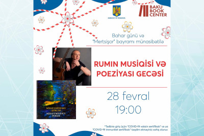 Bakı Kitab Mərkəzində Bahar bayramı qeyd olunacaq
