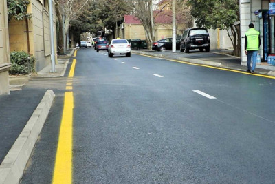 Nərimanov: İbrahimpaşa Dadaşov küçəsi əsaslı təmir olunub