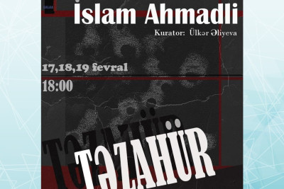 Bakıda "Modern Trinity" baş rəssamlarından biri ilk fərdi sərgisi ilə çıxış edəcək