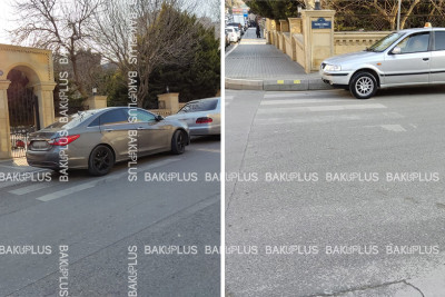 Badamdar qəsəbəsində rəngi getmiş piyada zolaqları sakinləri narahat edir