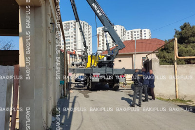 Badamdar qəsəbəsində işıq xətləri yenilənir