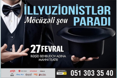 Dövlət Mahnı Teatrında möcüzəli şou keçiriləcək