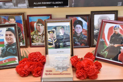 Bakıda Vətən müharibəsinə həsr olunmuş növbəti kitabın təqdimatı olub