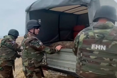 Xətai rayonunda hərbi sursat aşkarlanıb